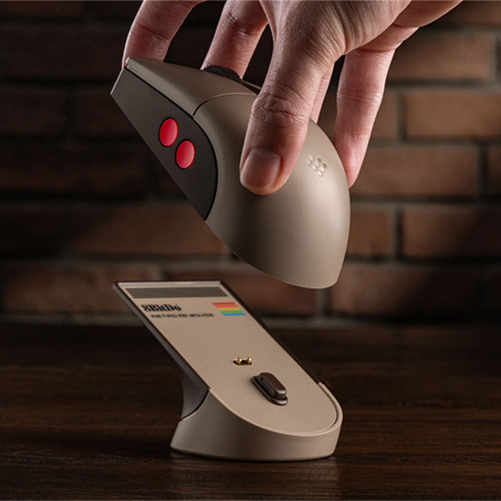 8BitDo Retro R8 Mouse - C64 Ed - Retro Gaming Accessories บทวิจารณ์และราคา