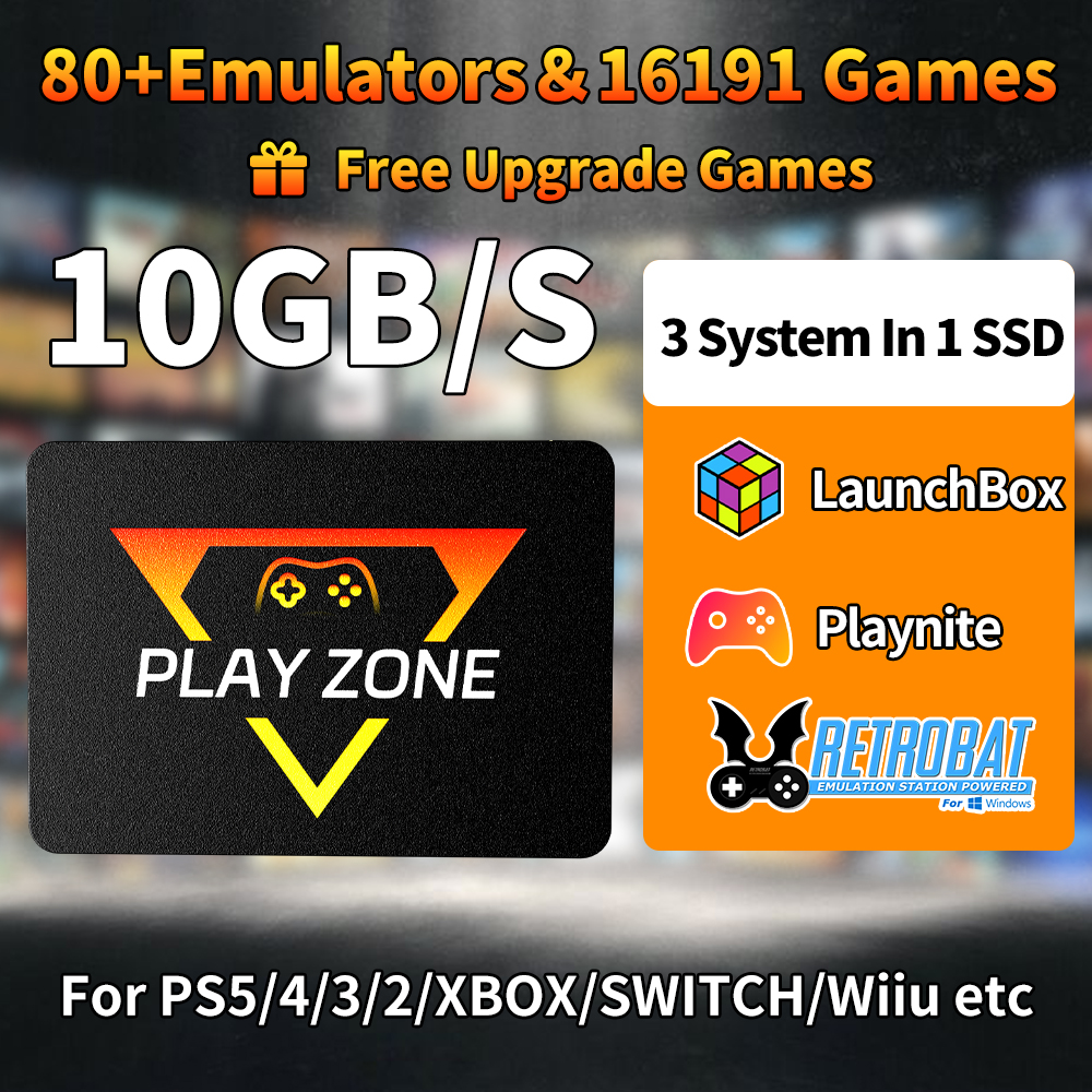 1T Retro Gaming SSD for PS5/PS - Retro Gaming Xbox One บทวิจารณ์และราคา