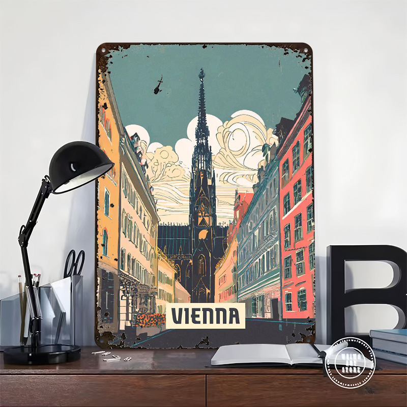 Vienna Printed Poster Customiz - Retro Gaming Vienna บทวิจารณ์และราคา
