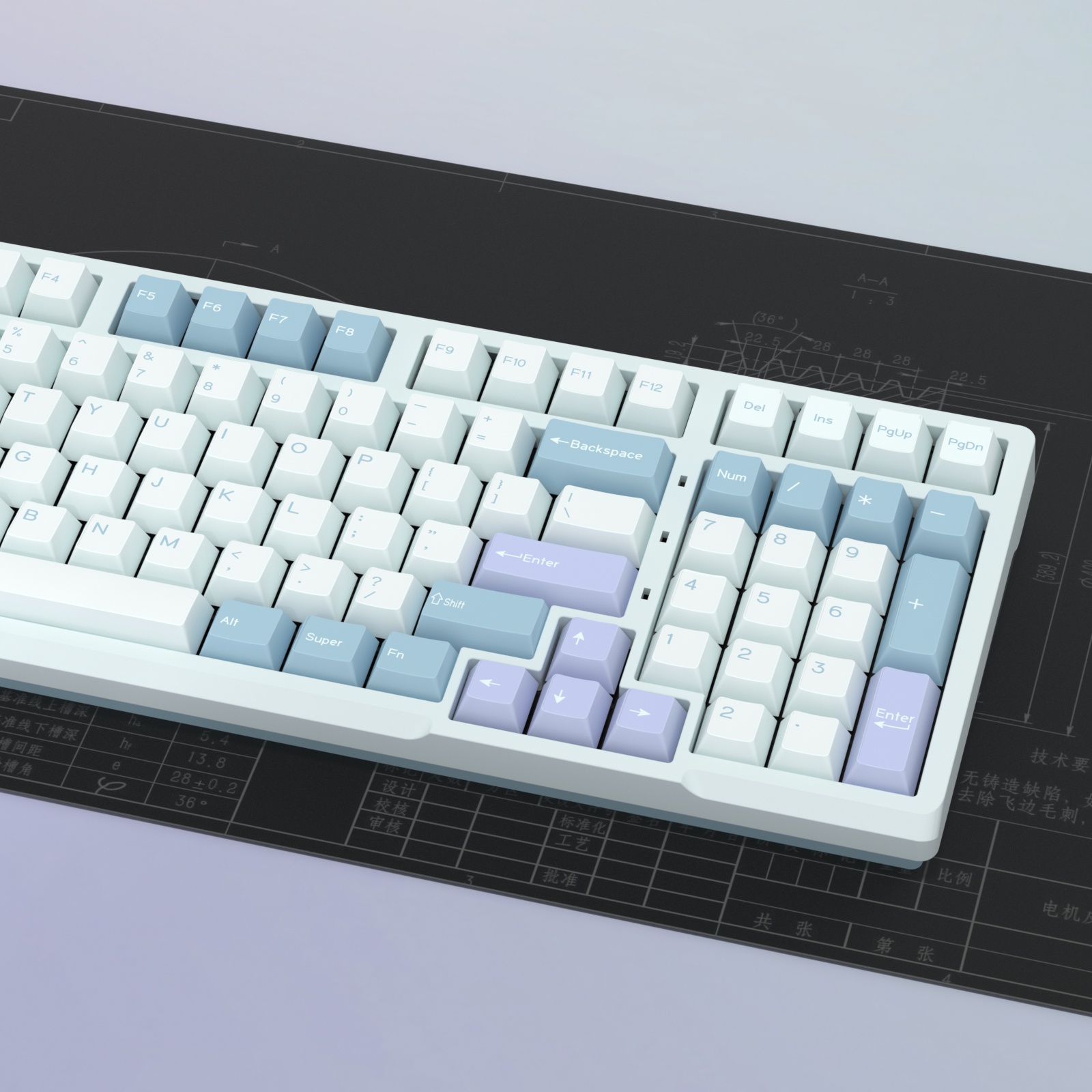 KBDiy GMK Illusion Keycap Cher - Retro Gaming Laptop บทวิจารณ์และราคา