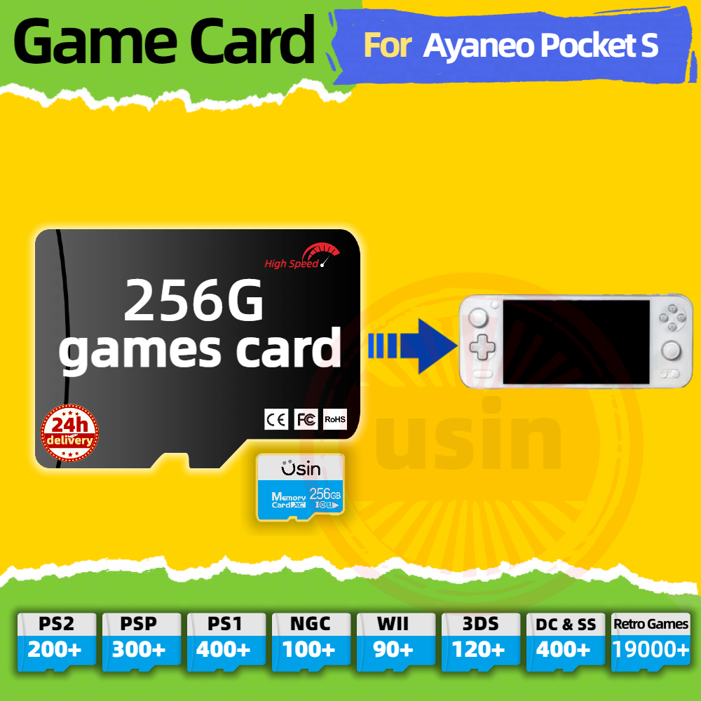 Game Card For Ayaneo Pocket S  - Memory Card Ps1 บทวิจารณ์และราคา