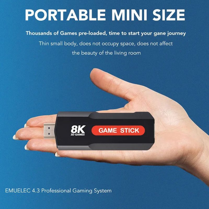 X2 Game Stick HD 4K 8K 3D Cons - Retro Gaming Play Zone บทวิจารณ์และราคา