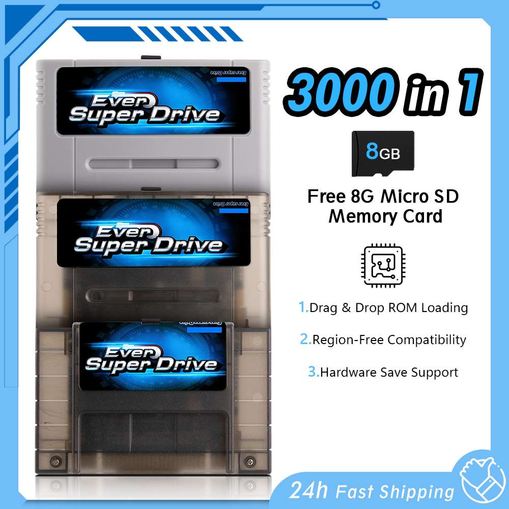 3000 In 1 Game Card With 8GB M - Retro Gaming Accessories บทวิจารณ์และราคา