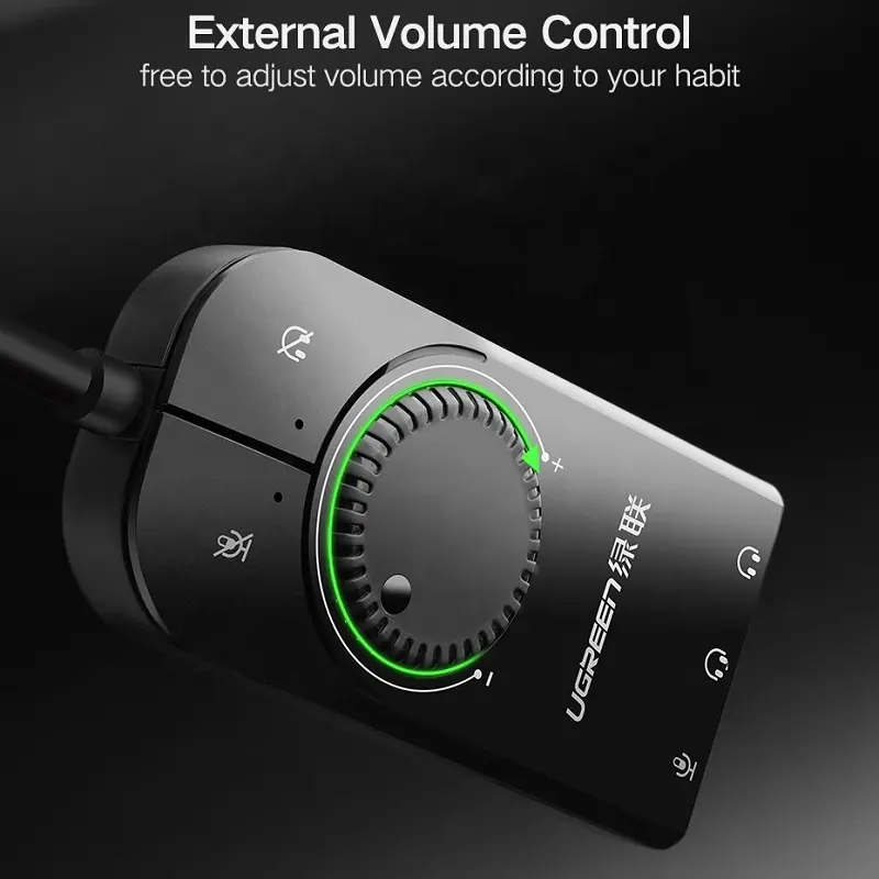 UGREEN USB Sound Card External - Controller Adapter Usb บทวิจารณ์และราคา