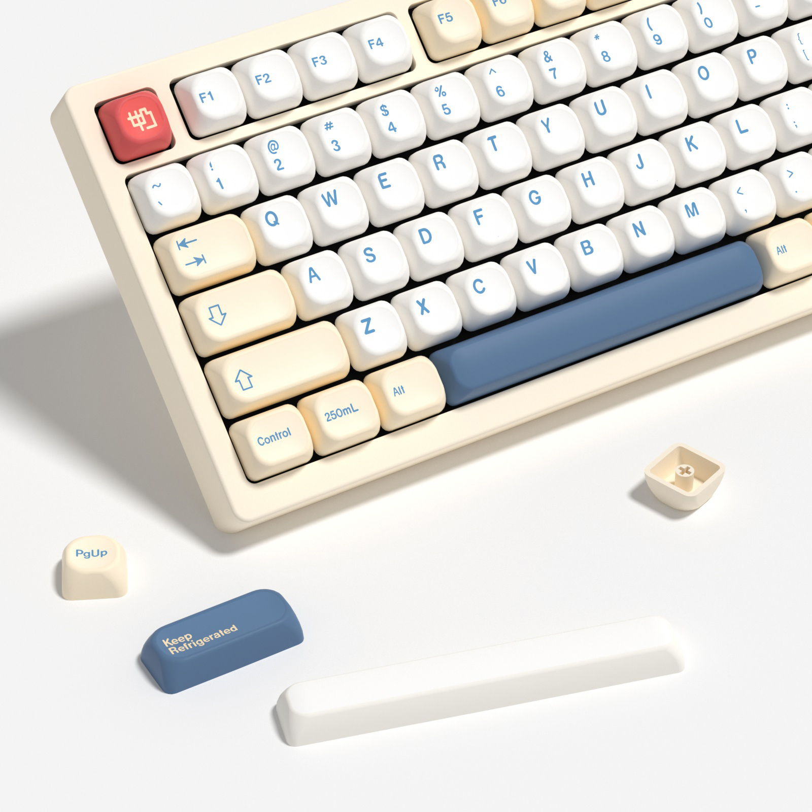KBDiy GMK Soymilk Keycaps Retr - Retro Gaming Laptop บทวิจารณ์และราคา