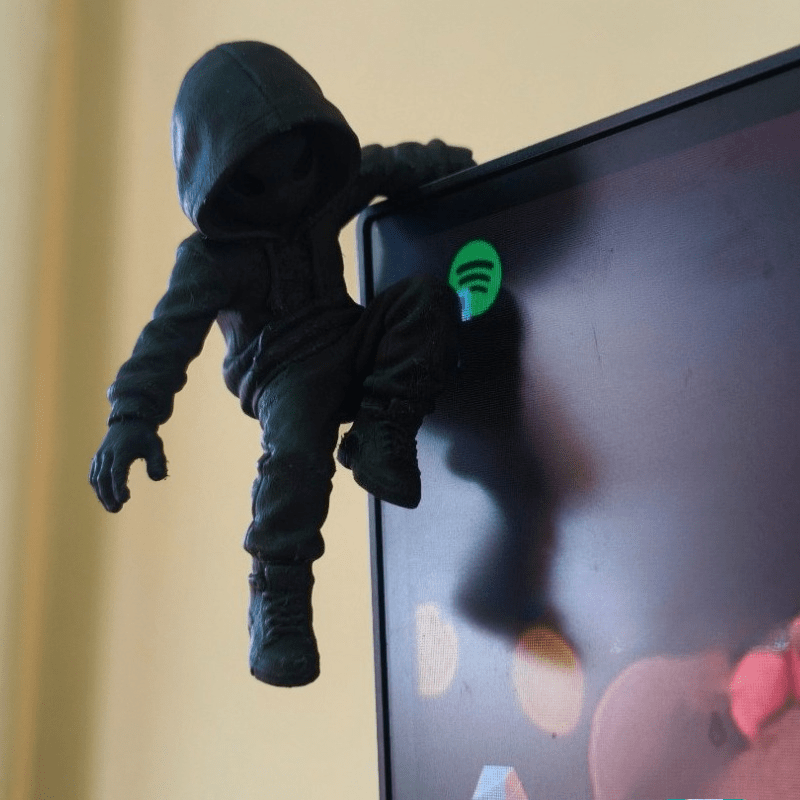 Climb Hoodie Alien Mini Statue - Retro Gaming Accessories บทวิจารณ์และราคา