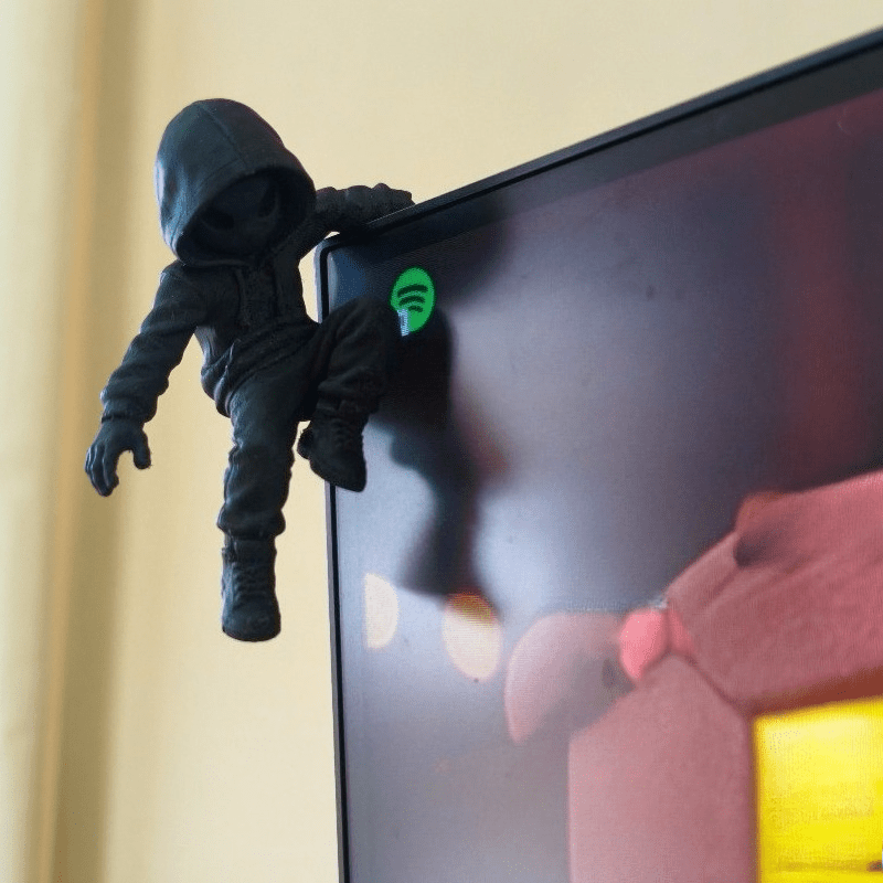 Climb Hoodie Alien Mini Statue - Retro Gaming Accessories บทวิจารณ์และราคา