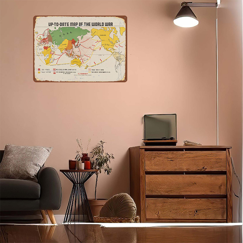 Map Of The World War Personali - World Of Retro Gaming บทวิจารณ์และราคา