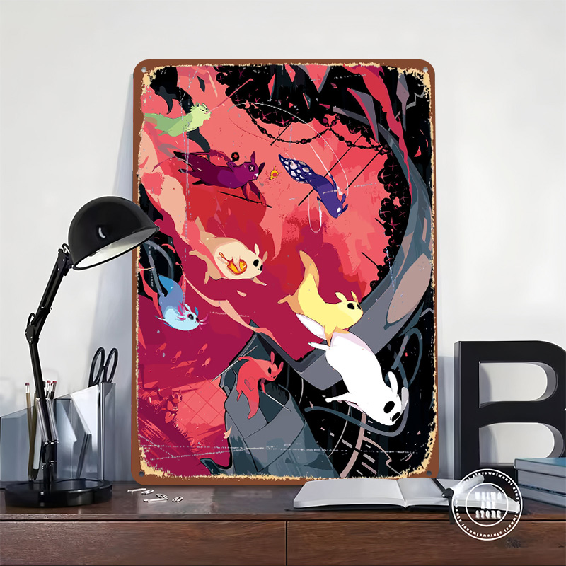 Rain World Metal Poster Custom - World Of Retro Gaming บทวิจารณ์และราคา