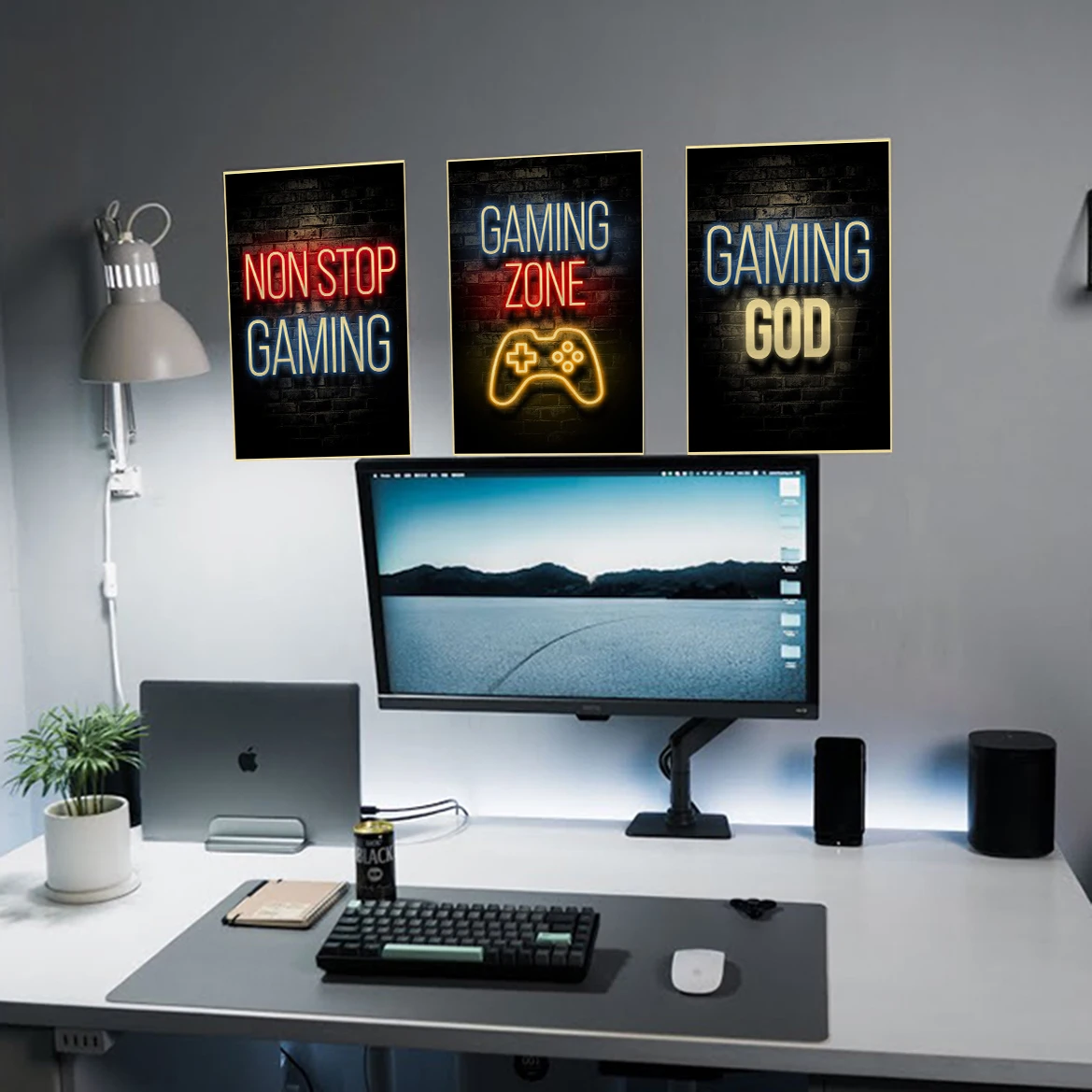 Gaming Posters Game Retro Kraf - Retro Gaming Wallpaper บทวิจารณ์และราคา