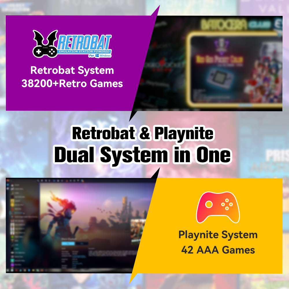 Retrobat & Playnite Retro Game - Retro Gaming Laptop บทวิจารณ์และราคา