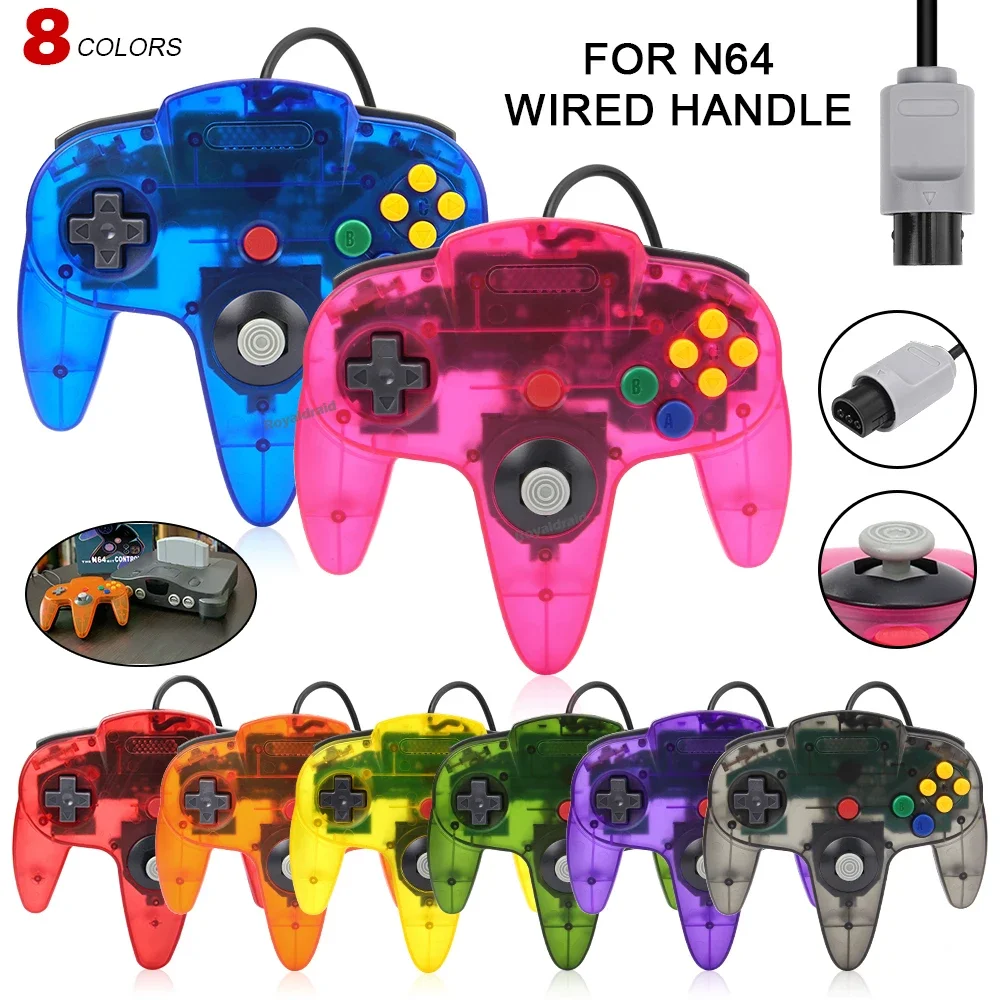 NEW Wired Gamepad for N64 Cons - Retro Gaming Table บทวิจารณ์และราคา