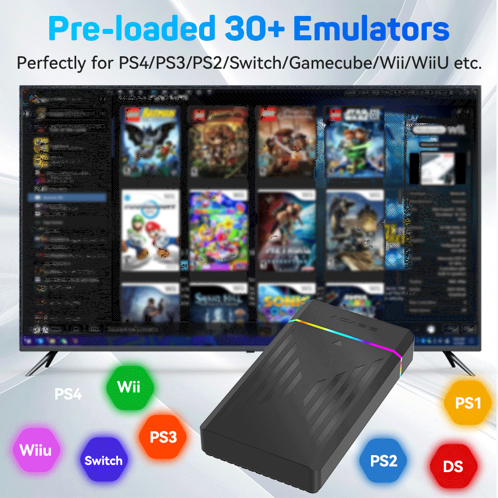 3TB Portable Gaming HDD Launch - Retro Gaming Play Zone บทวิจารณ์และราคา